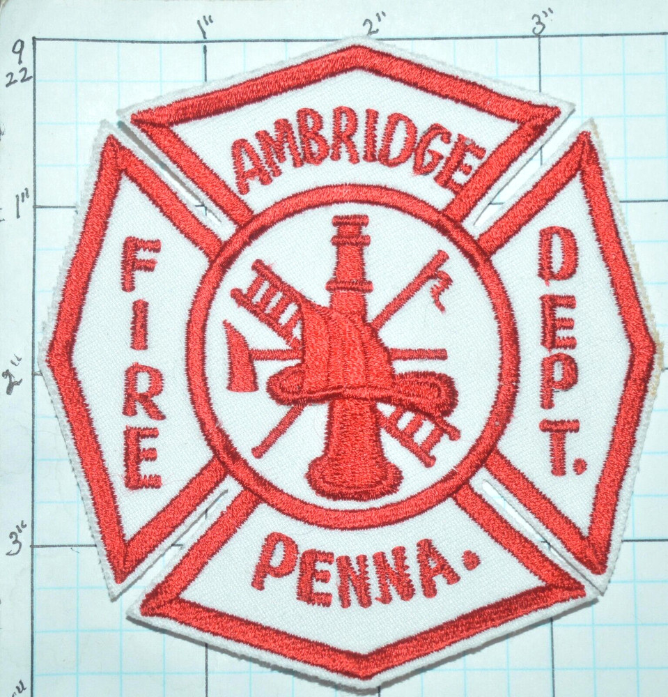 PENNSYLVANIA, AMBRIDGE FIRE DEPT PATCH