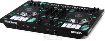 Roland DJ-505 2-deck Serato DJ Controller with Drum Machine