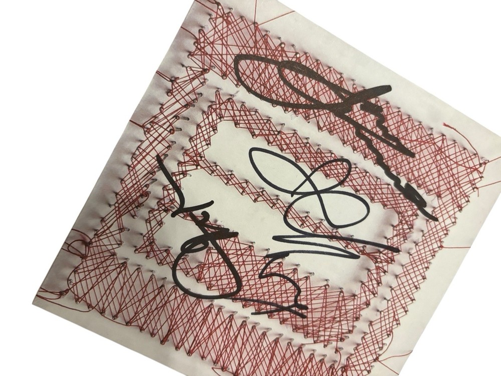 LETLIVE. SIGNED AUTOGRAPH IF I’M THE DEVIL FRAMED CD JASON +2 w/ PROOF + JSA COA