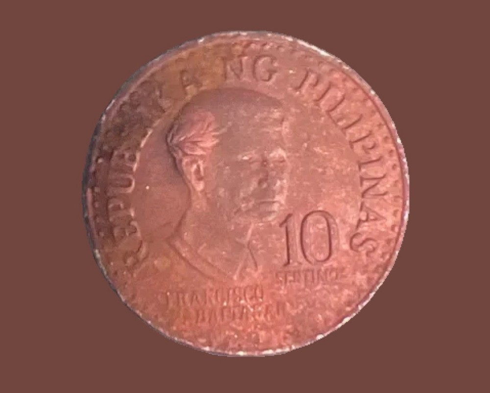 1976 PHILIPPINES 10 SENTIMOS - CIRCULATED