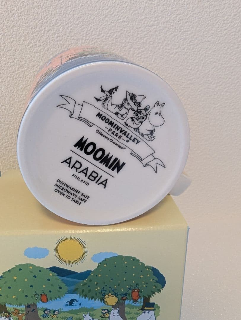 Set of 2 Moomin Arabia Mug 2026 SIMPLE JOY Moominvalley Park Limited Edition