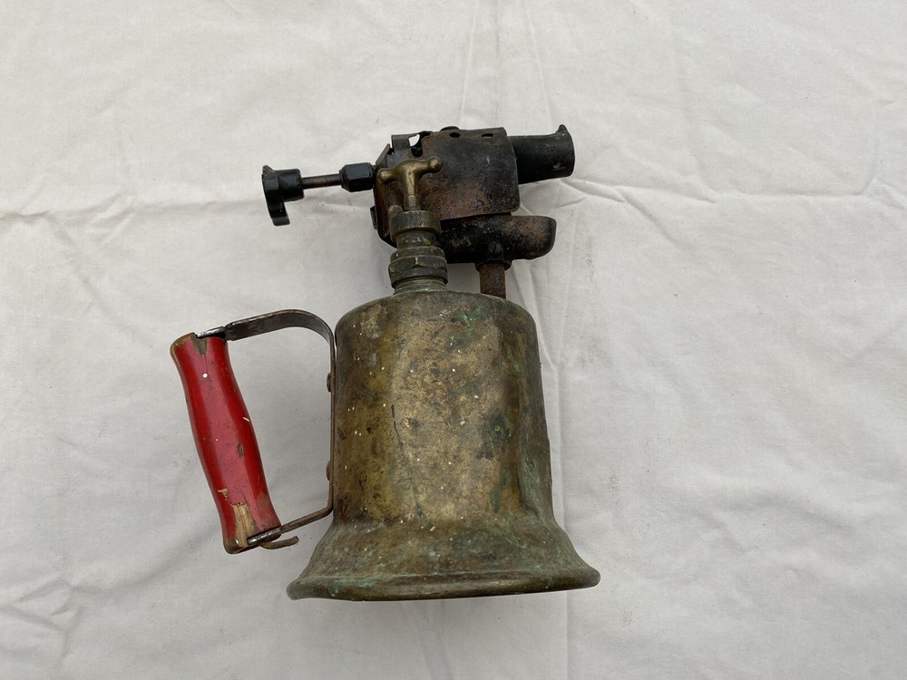 Vintage Brass Plumbers Kerosene Hand Torch