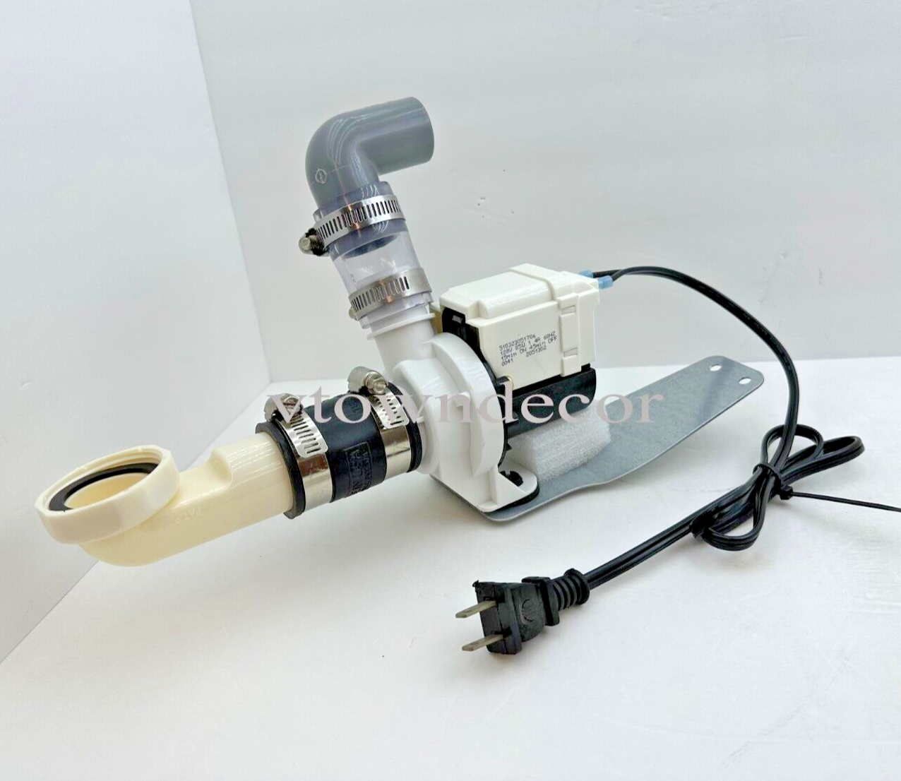 Discharge Pump Complete Kit Pedicure Massage Spa Chair Portable Drain Out SAFETY