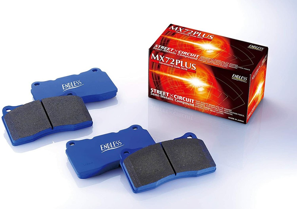 ENDLESS MX72 PLUS BRAKE PAD FOR ENDLESS CALIPER RCP162-MX72-PLUS