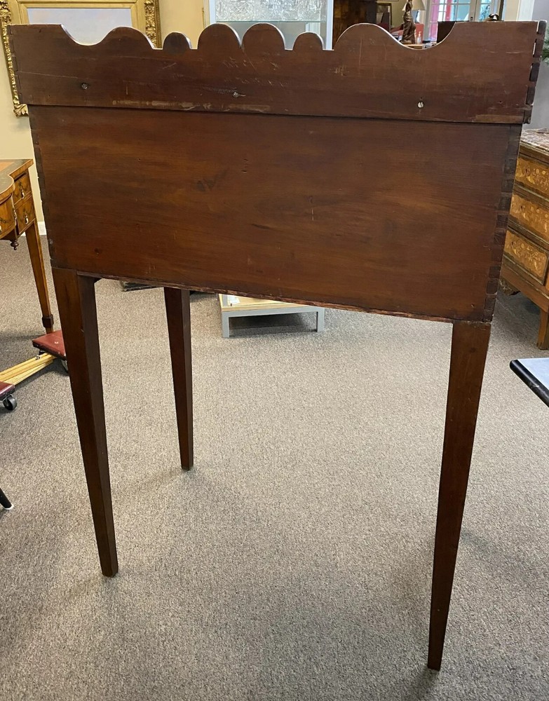 Early 19th c Dovetailed Walnut Standing Desk