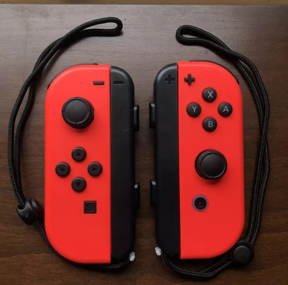 For Nintendo Switch Joy Con L & R Bluetooth Wireless Gamepad Controller w Straps