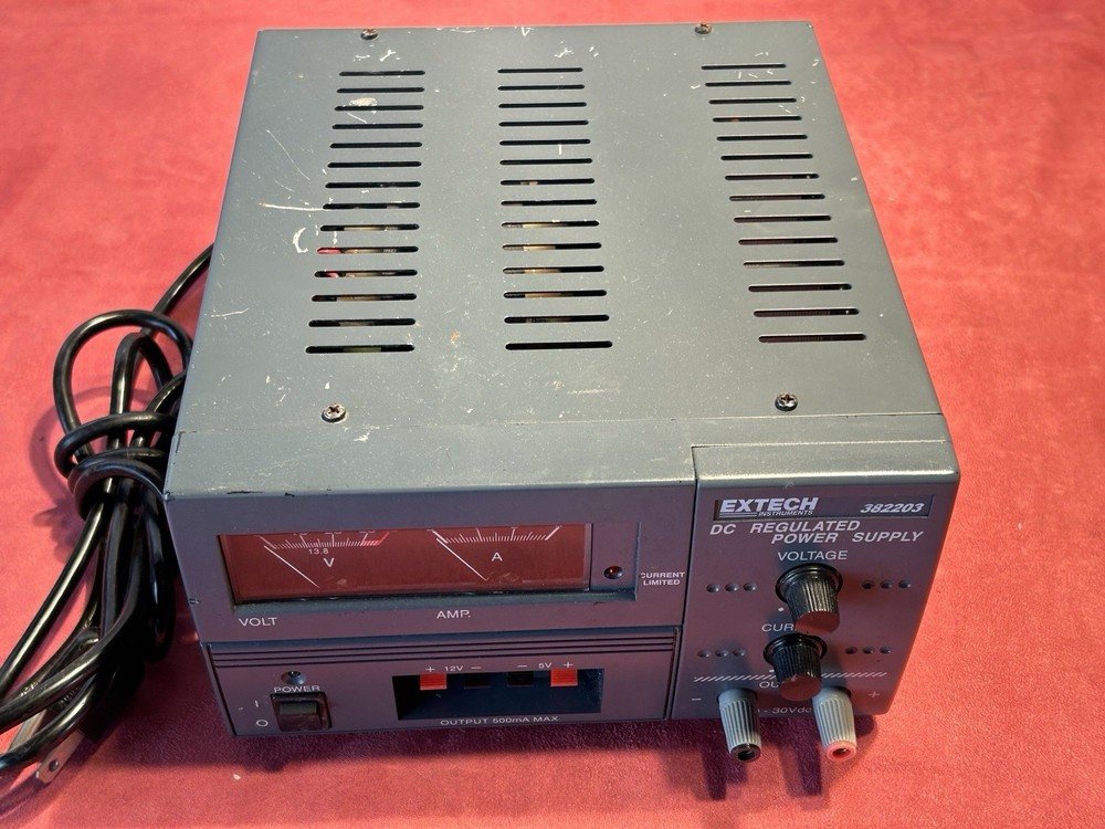 Extech Instruments 3882203 Programmable DC Power Supply 0-30V 0-3A Bench Unit