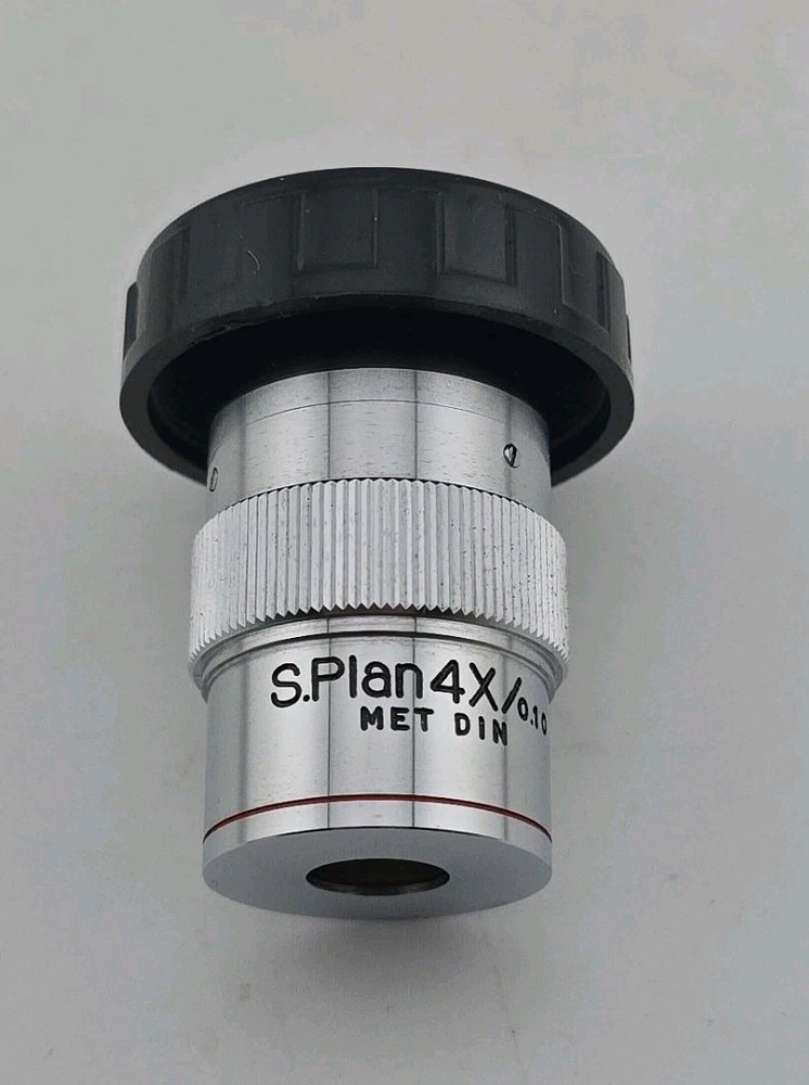 Meiji Microscope Objective S Plan 4X/0.10