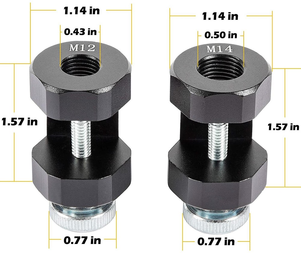 12mm &14mm Engine Spark Plug Caliper Universal Precision Car Spark Plug Gap Tool