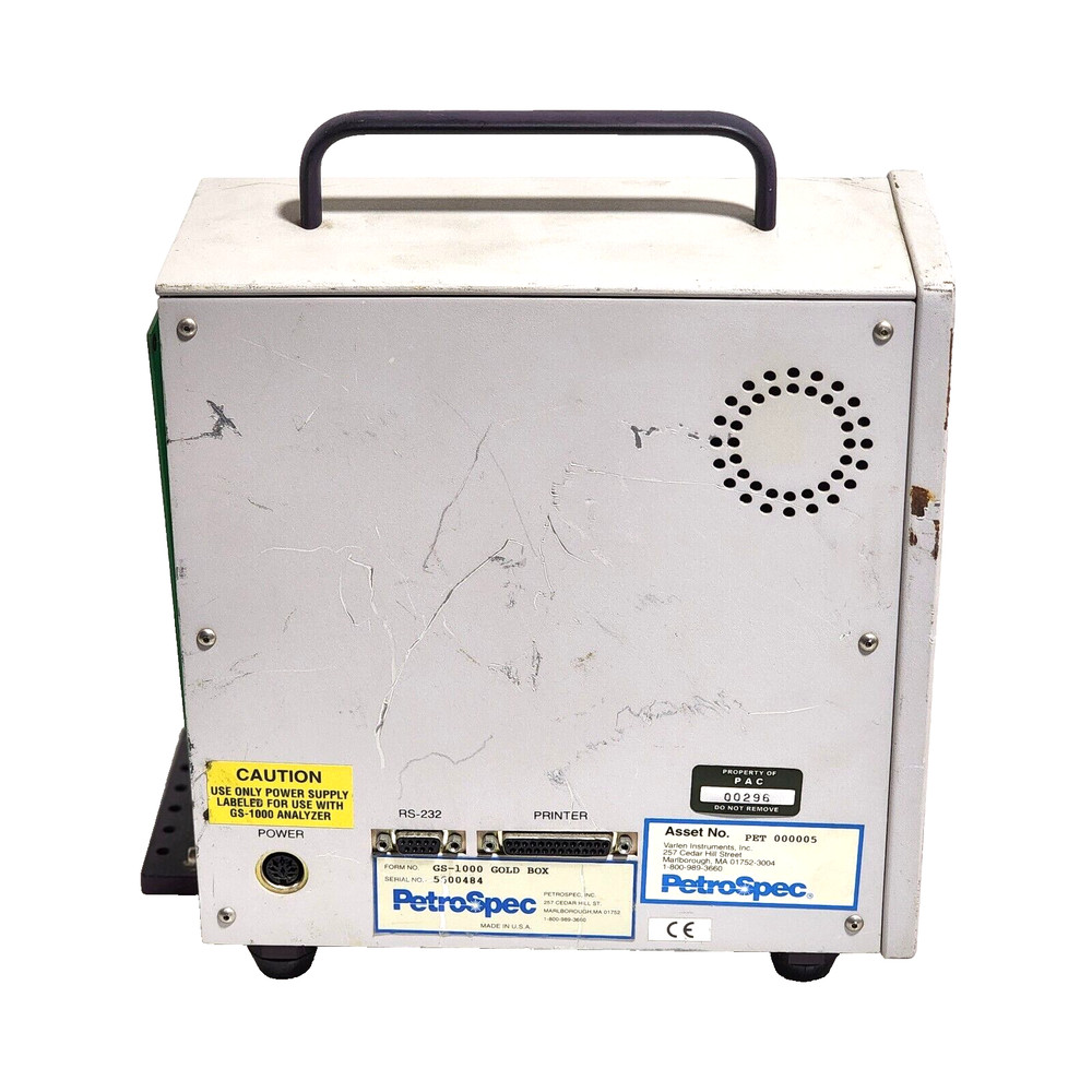 PetroSpec Fuels Analyzer GS-1000 multi-function Analyzer SOLD AS IS,UNTESTED.