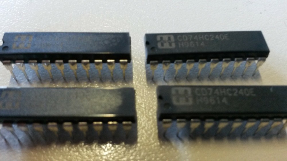 4x IC MODULE 74HC240 14799-114