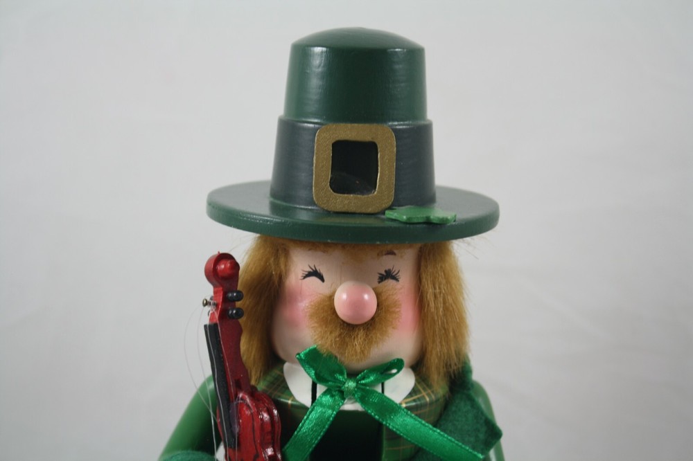 Zim's St. Patrick's Day Irish Leprechaun 11" Nutcracker