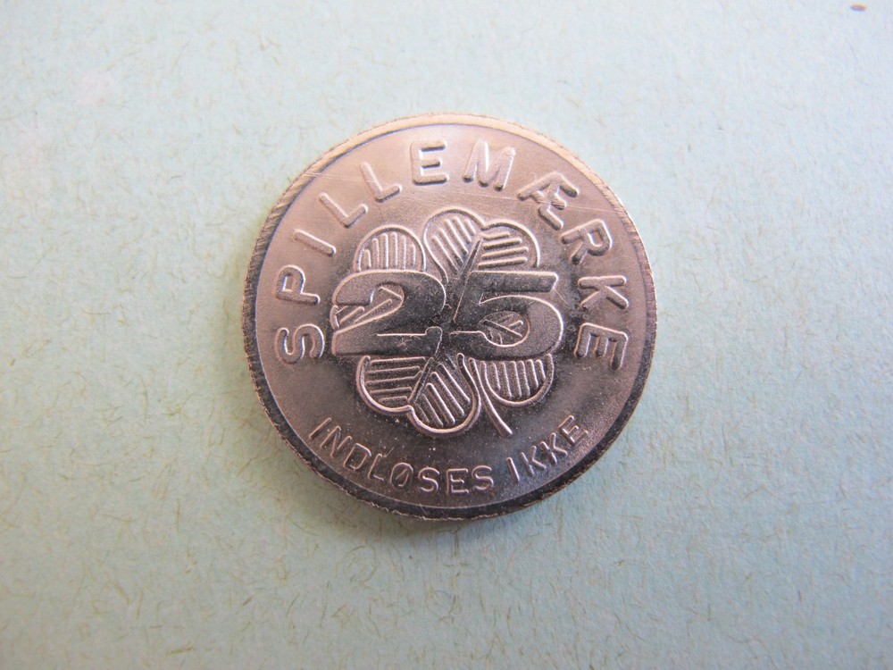 25 Spillemaerke Denmark Token