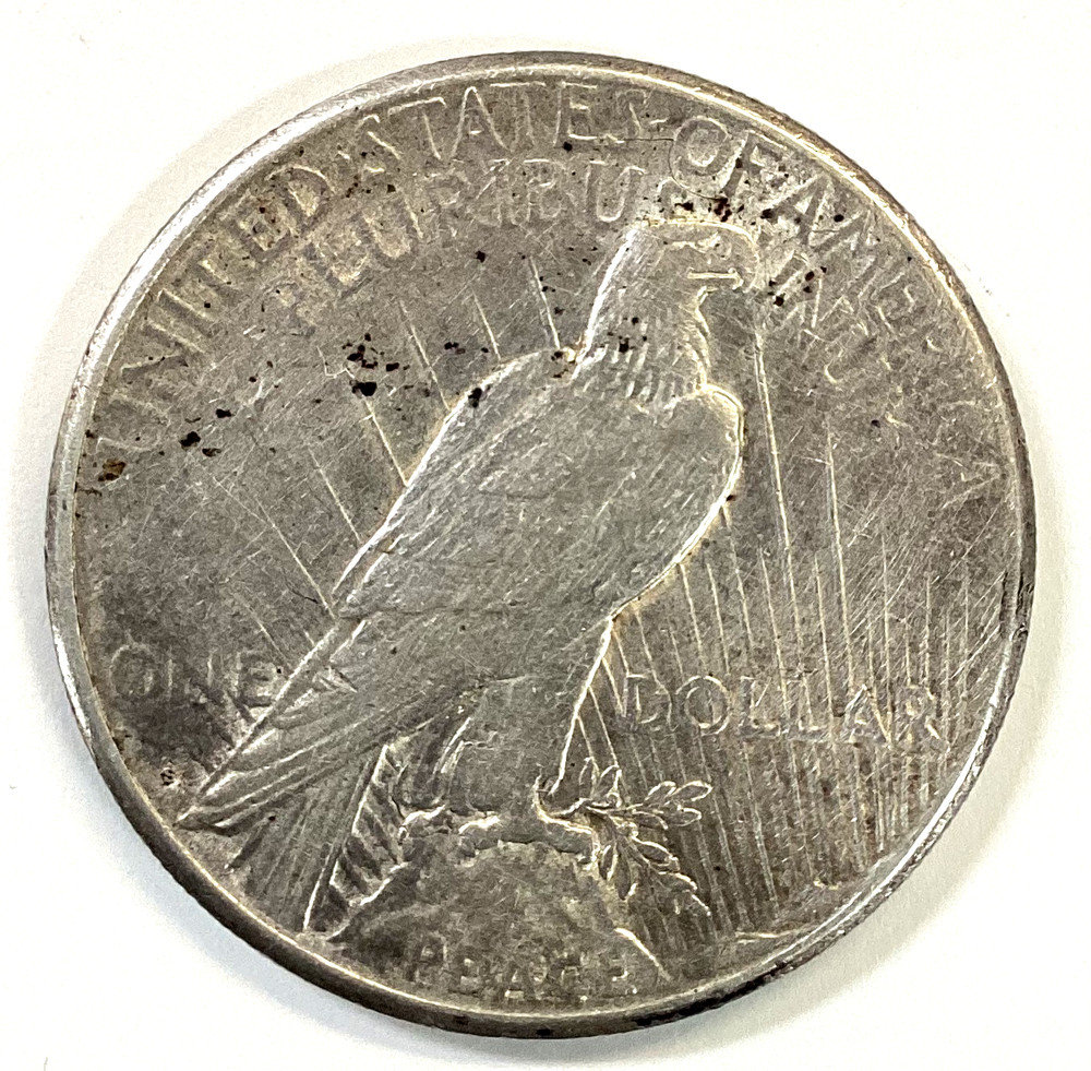 1922-S Peace Silver Dollar