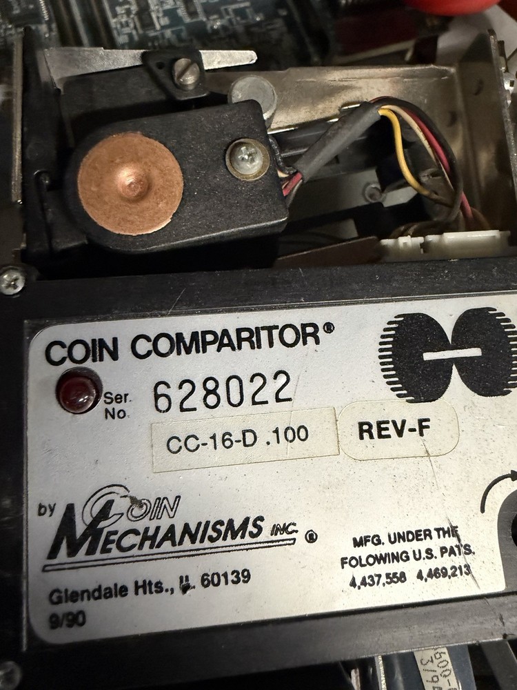 IGT S Plus PE Plus CC-16 Coin Comparitor