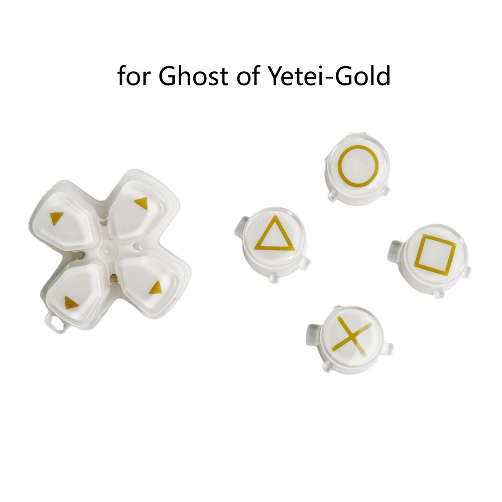 Theme Action Cross ABXY D-pad Direction Key Button Kit for PS5 Controller