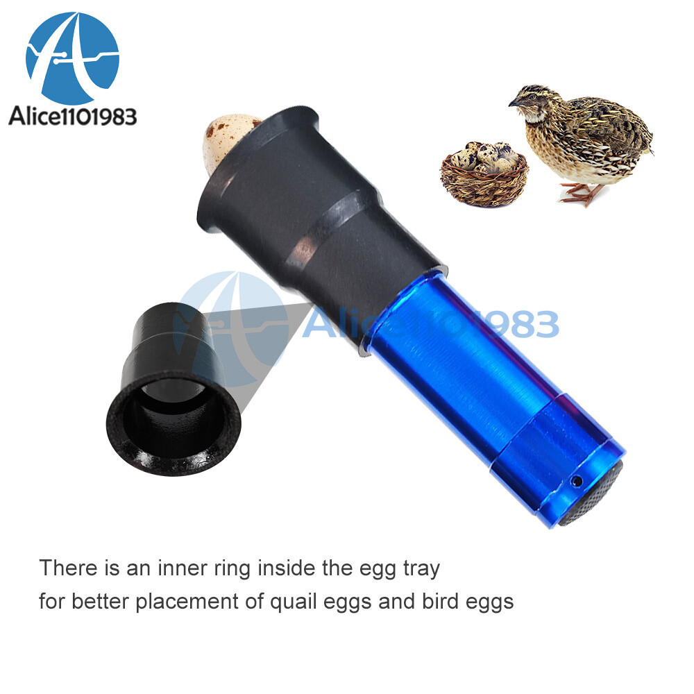 LED Egg Tester Cold Light Incubation Flashlight Check Breeding Egg Detector Lamp