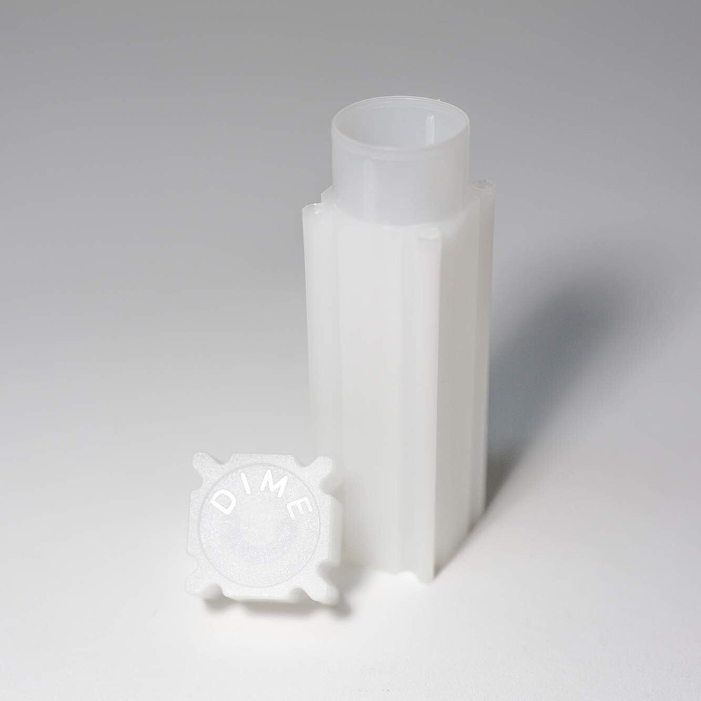 10 Coin Safe Dime Sized Square Coin Tubes