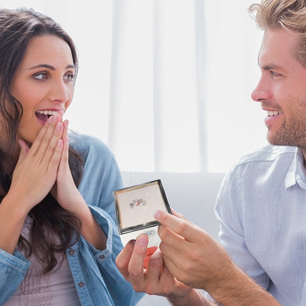 Engagement Reversible Box Reversible Prank Ring Box Romantic Atmosphere