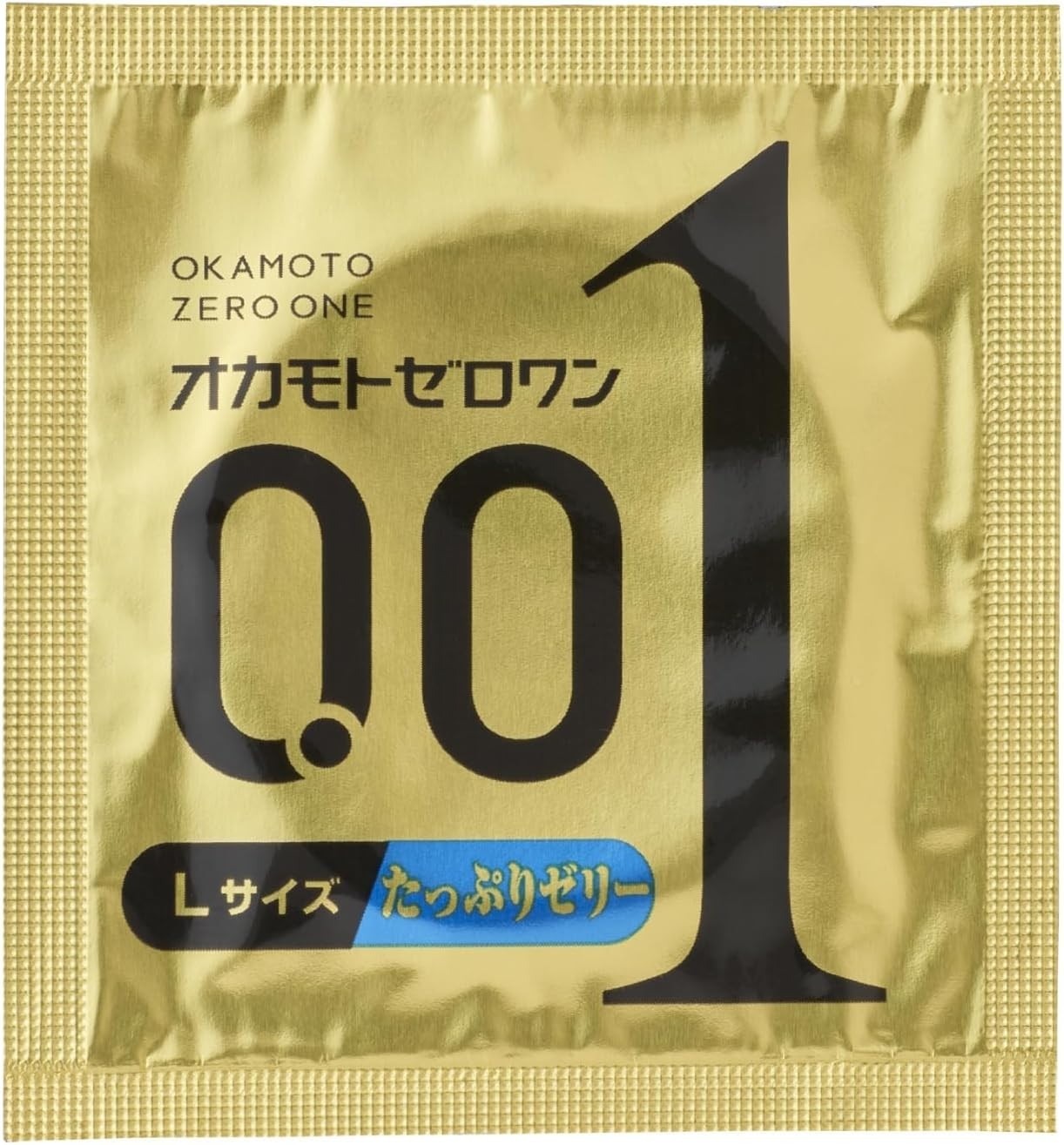 OKAMOTO ZERO ONE 001 Size Large & Rich Lubricant Ultra Thin Condom 3pc - from CA
