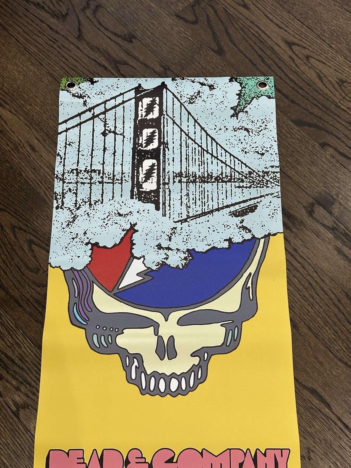 Dead & Co San Fran 2025 Concert Big Banner Memorabilia Grateful Dead 60 Years