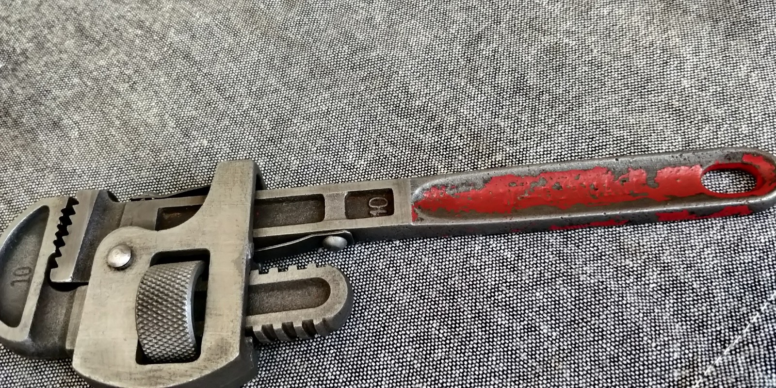 3 vintage German Made Pipe Wrenches