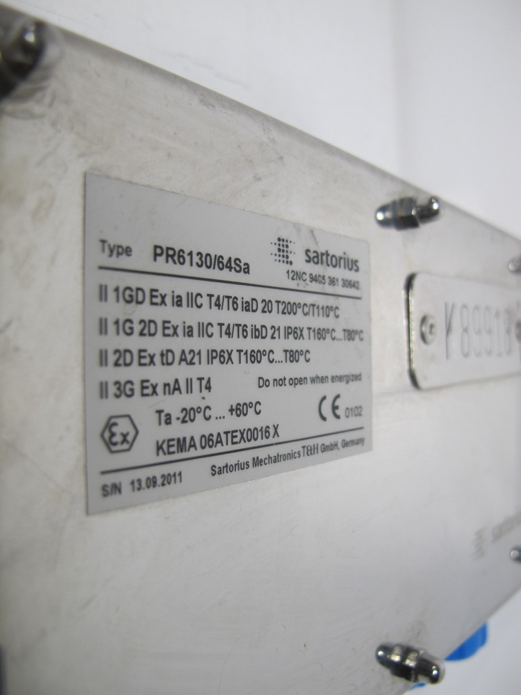 Sartorius PR6130/64Sa Sensor Mechatronics Platform Scale Base Box