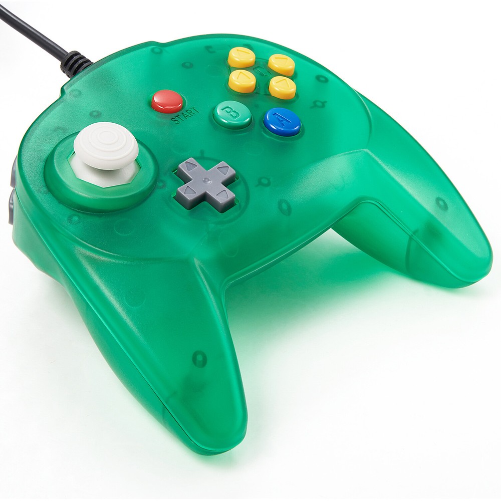 Mini N64 Controller Wired Game Controller Joystick for Nintendo N64 Console Game