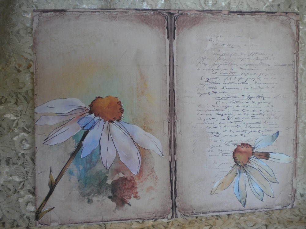 Junk Journal Kit Retro Daisy