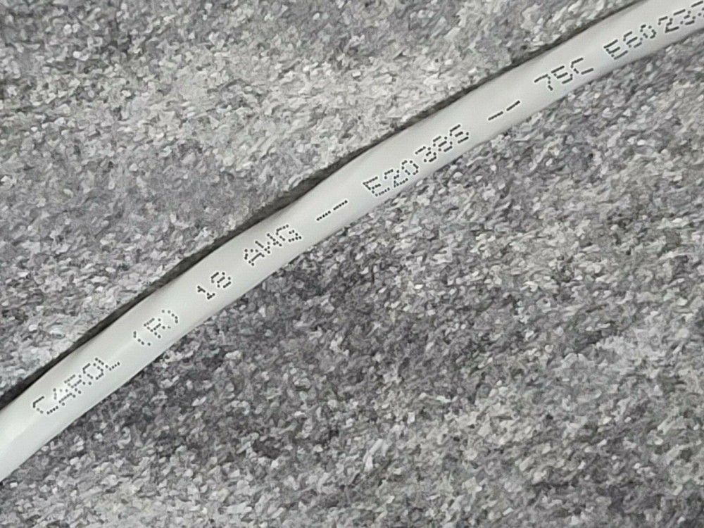 Carol E2038S 18/8C Shielded Security/Communications Cable Riser Gray /50ft