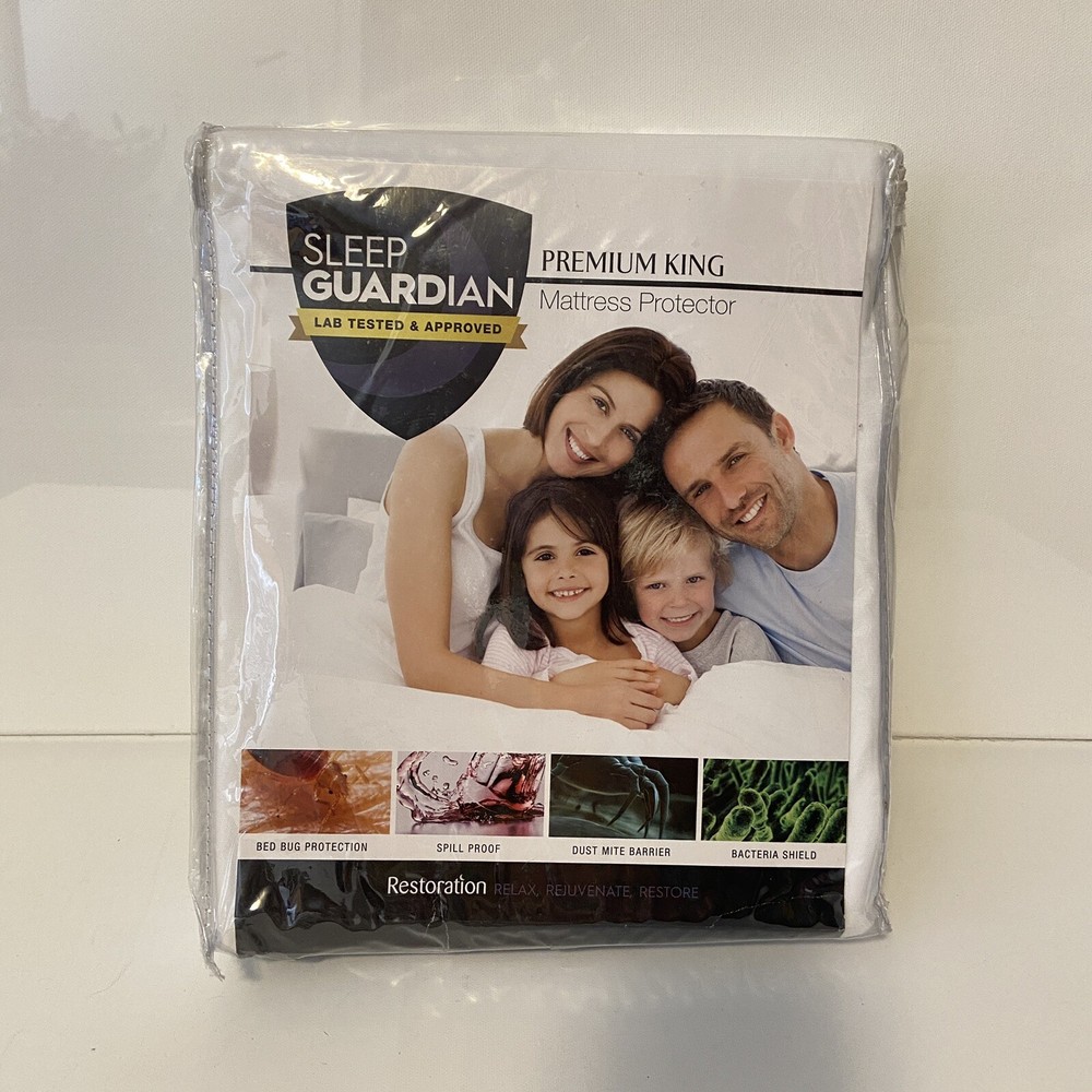 Sleep Guardian King Size Premium Mattress Protector NWT