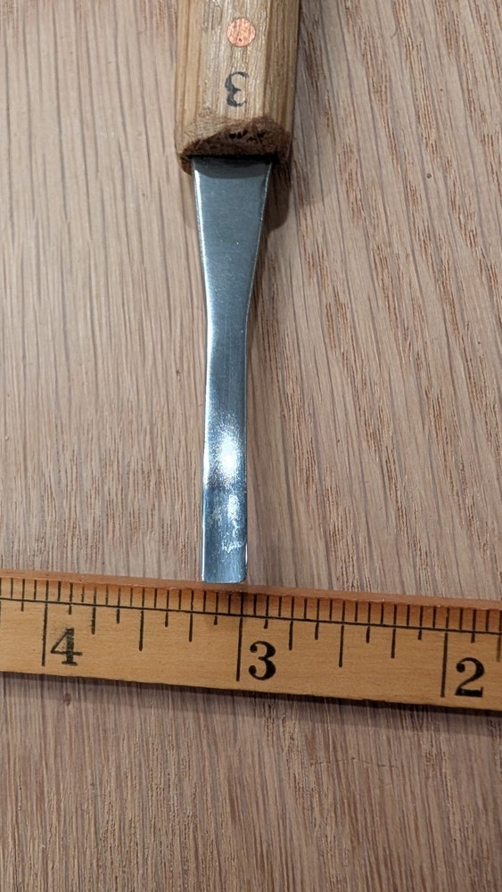 Denny Bent Bent #3 3/16" Carving Tool Gouge