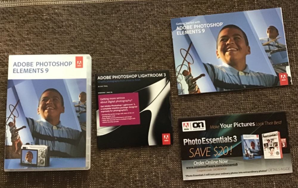 Adobe Photoshop Elements 9 2-Disc Set Complete