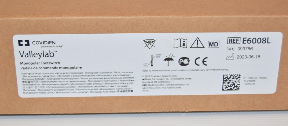 Valleylab Monopolar Footswitch E6008L ( New device)