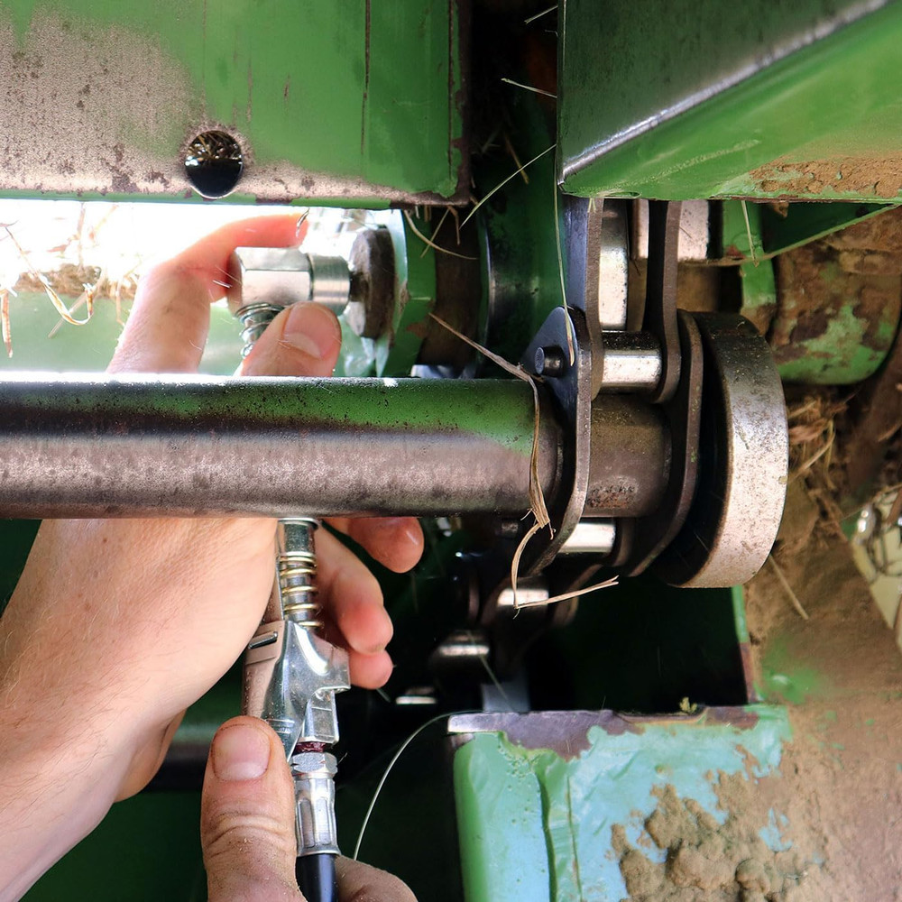 90 Degree Grease Coupler Adapter