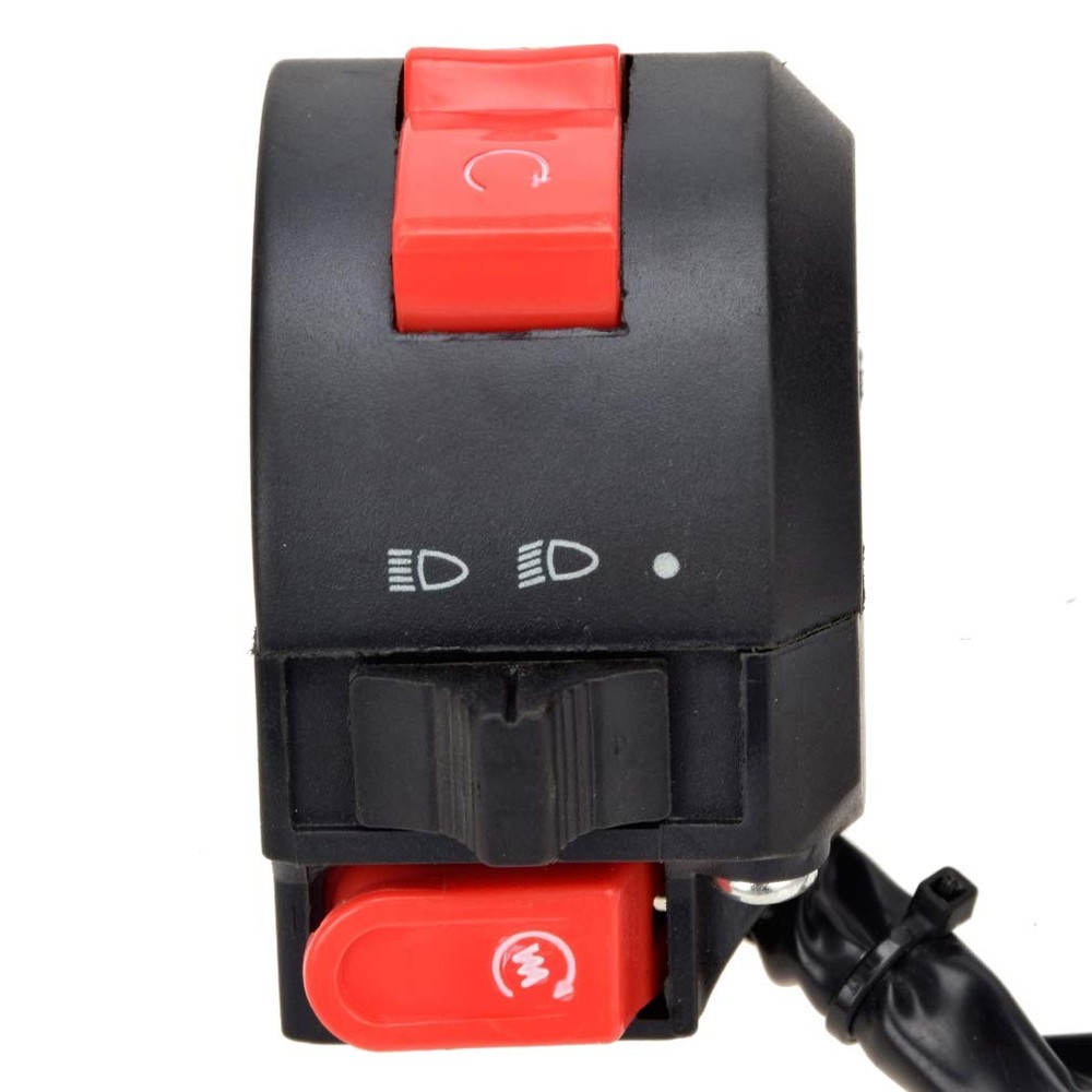 Left Kill Light Starter Switch 8 Wire 3 Function For 50cc 70cc 90cc 110cc 125cc
