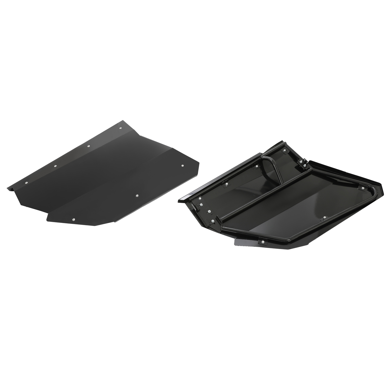 Black Aluminum Door Panel For CAN AM X3 1000 Full Doors 2017 2018 2019 -2023