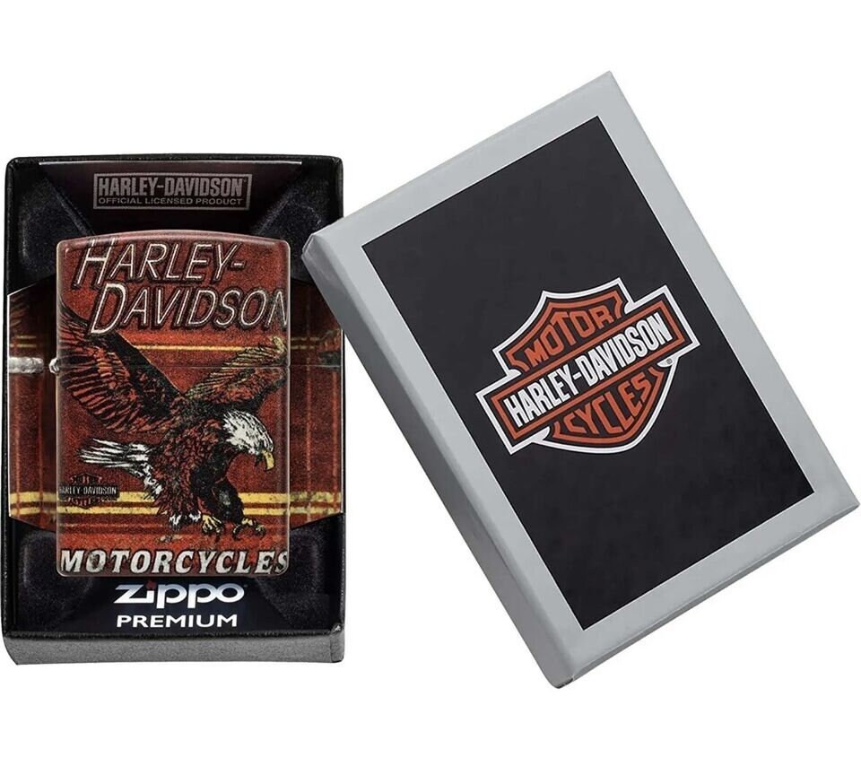 Premium Multi Sided Harley Davidson  Zippo Lighter