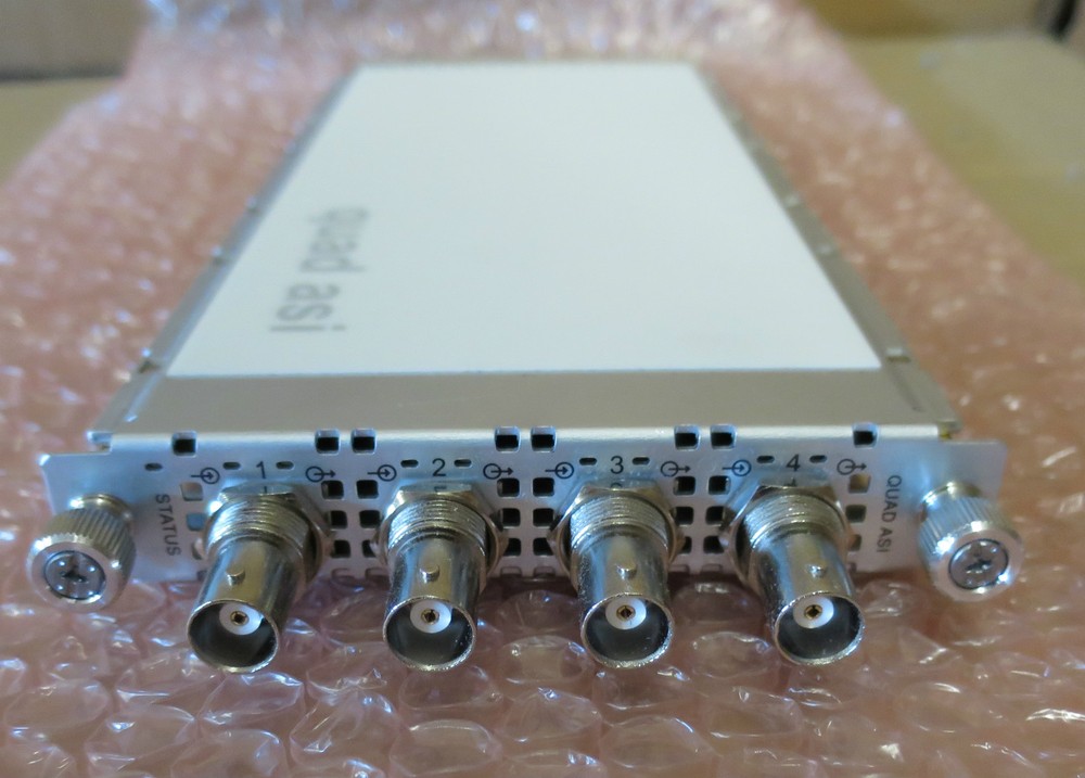 Teleste Luminato ASI Input Module DVB-ASI IPTV Cable TV MPEG-2 MPEG-4 AVC HD 3D