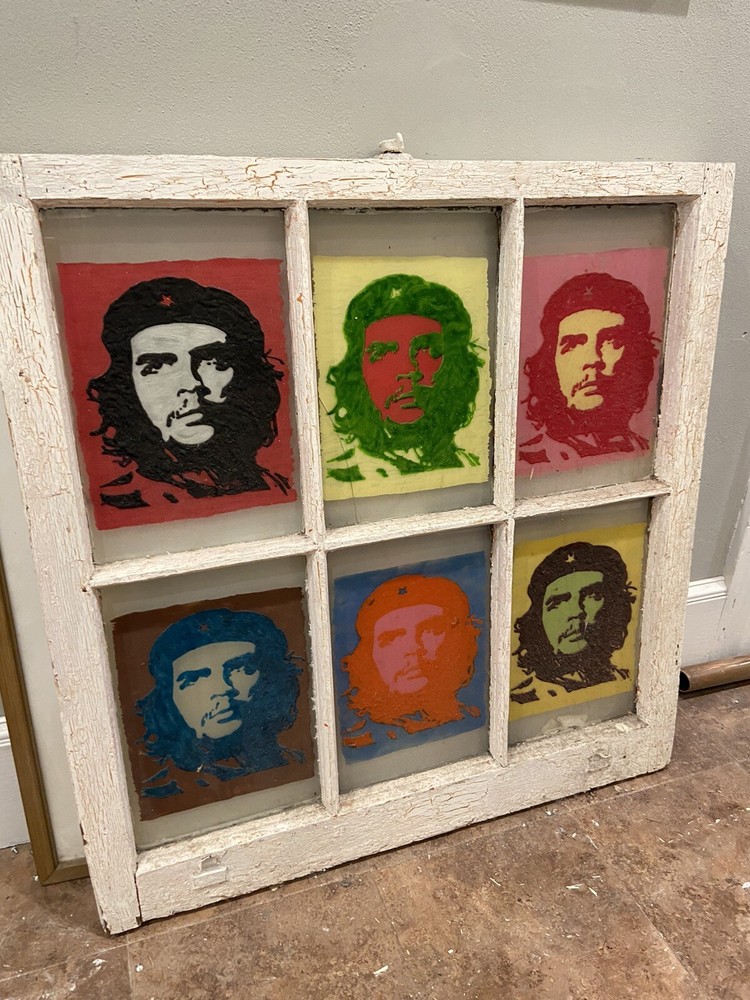 Vintage Andy Warhol Che Guevara Window