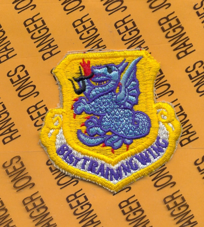 USAF Air Force 81st Training Wing 3" shield patch c/e