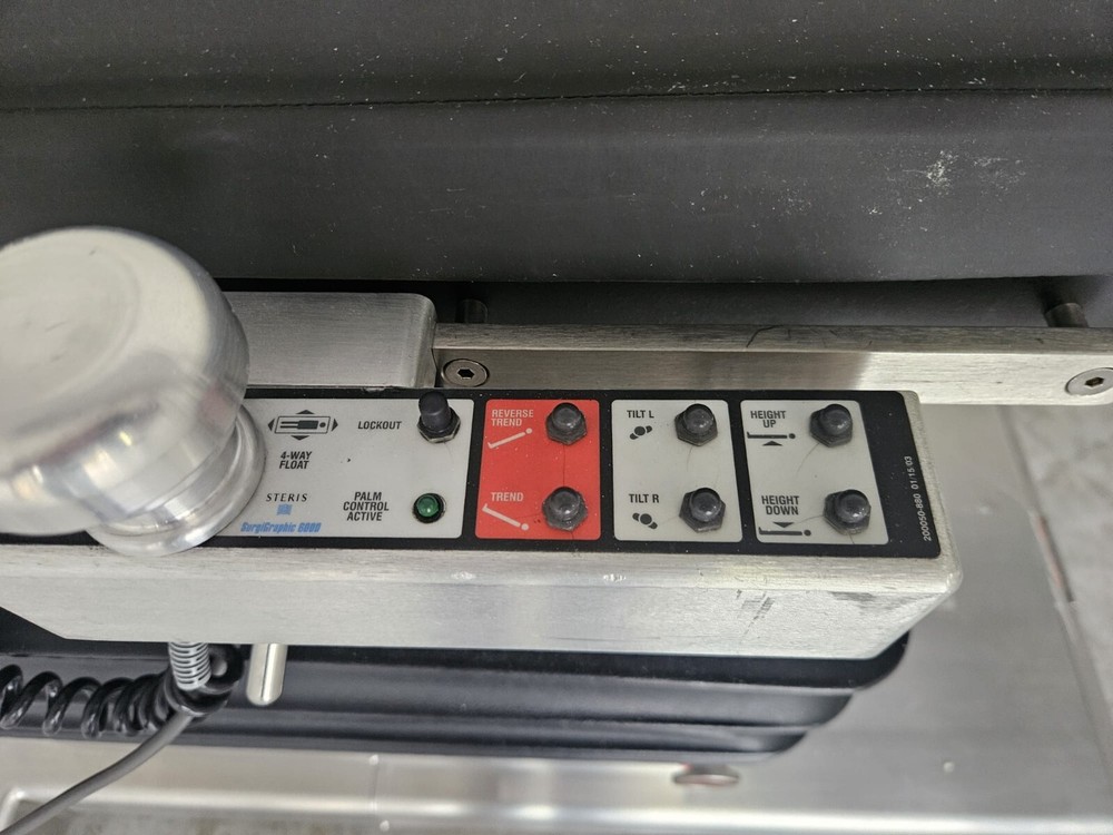 Table Steris Surgipraphic 6000 - very good condition