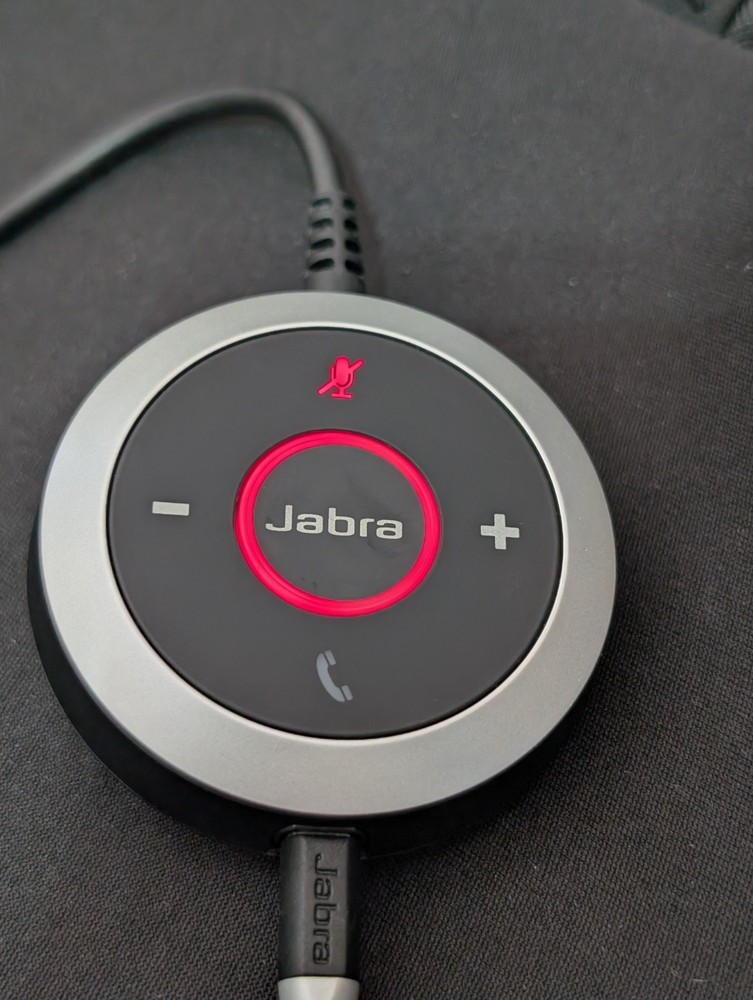 Jabra Evolve 40 UC Mono Wired Headset HSC017 with USB-A Controller TESTED