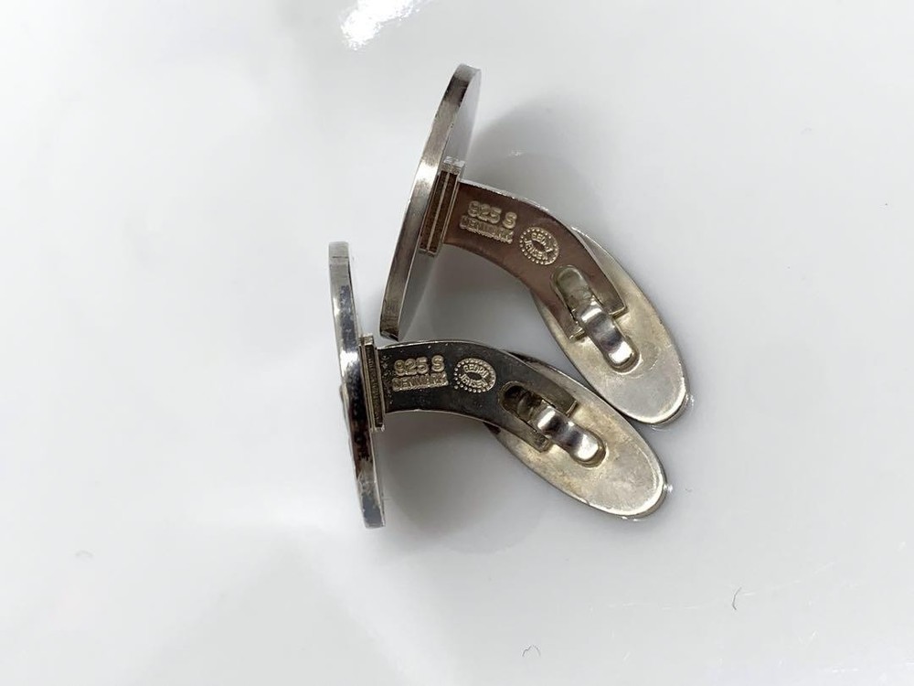 Georg Jensen Silver Cufflinks Cow