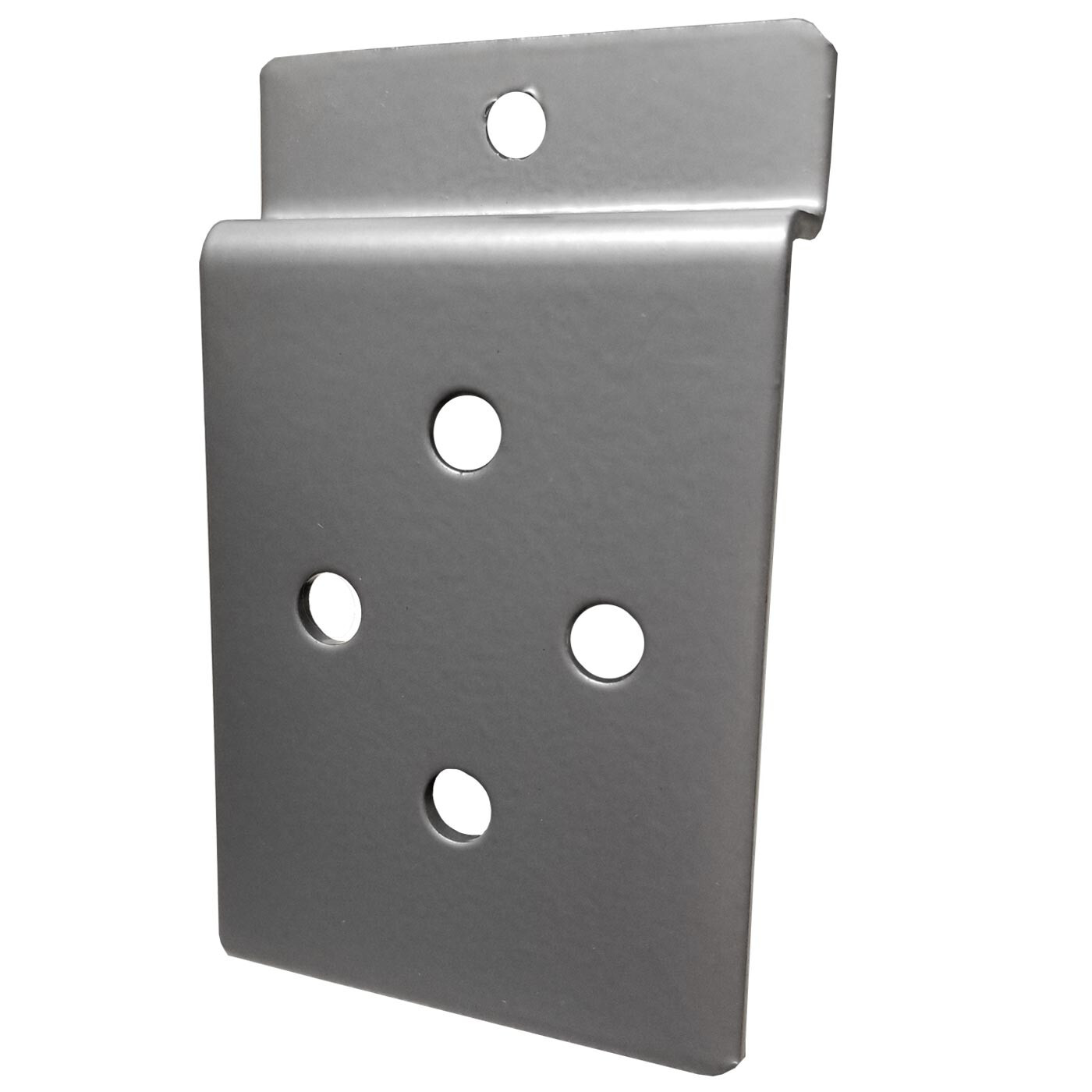 Slatwall Backplate, Slatwall Mounting Plate 100 pieces Silver