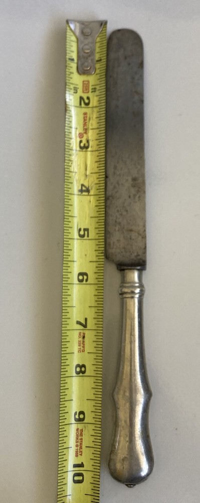 Antique Bachmann Alpacca Knife 10”