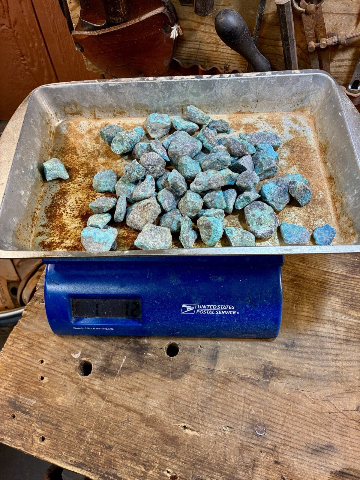 Ribbon & Skin Rock & Kaolin Blues! Ithaca Peak Turquoise! ONLY 5 left! Now $175!