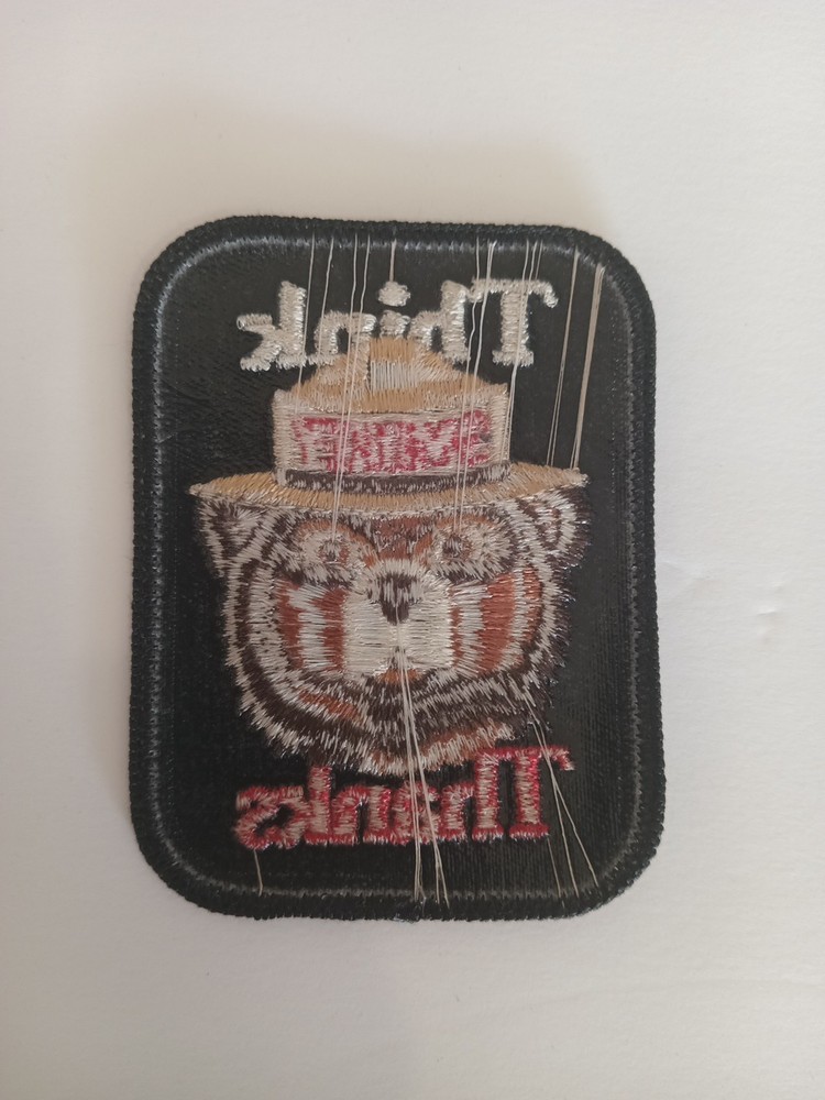 Think Smokey Thanks Patch Free Ship!