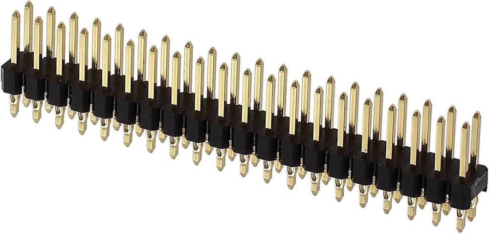40 Pin GPIO Solderless Hammer-In Header for Raspberry Pi Zero Series