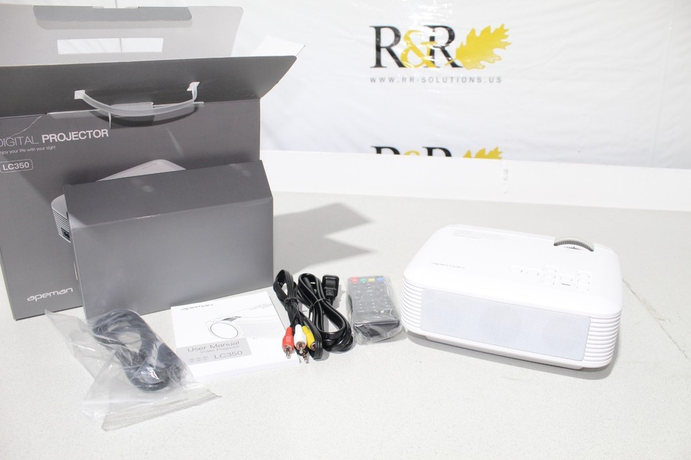 Apeman Model: LC350 Digital Projector White